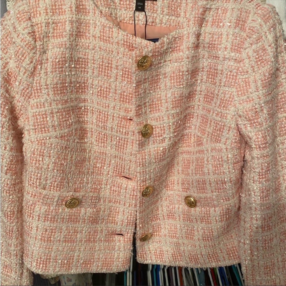 EXPRESS Tweed Jacket - Picture 4 of 5